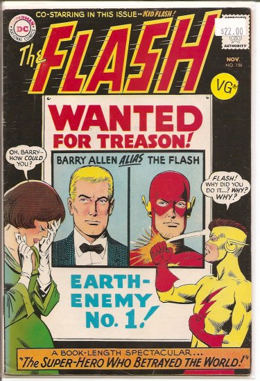 Flash # 156, 4.5 VG +