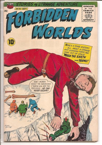 FORBIDDEN WORLDS # 90, 4.0 VG