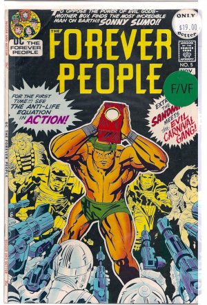 Forever People # 5, 7.0 FN/VF 