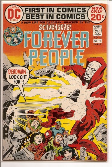 Forever People # 10, 8.0 VF