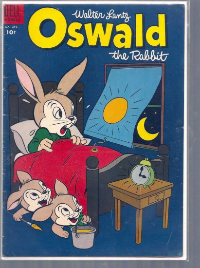 FOUR COLOR OSWALD THE RABBIT # 623, 4.5 VG +