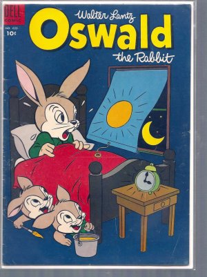 FOUR COLOR OSWALD THE RABBIT # 623, 4.5 VG + 