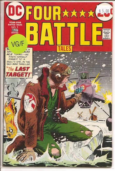 Four Star Battle Tales # 2, 5.0 VG/FN