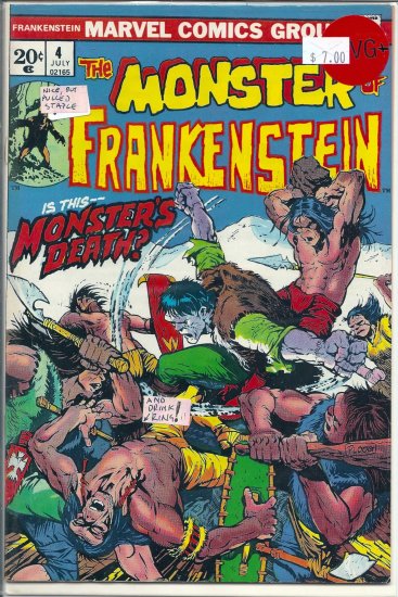 Frankenstein # 4, 4.5 VG +