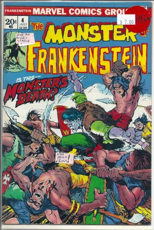 Frankenstein # 4, 4.5 VG + 