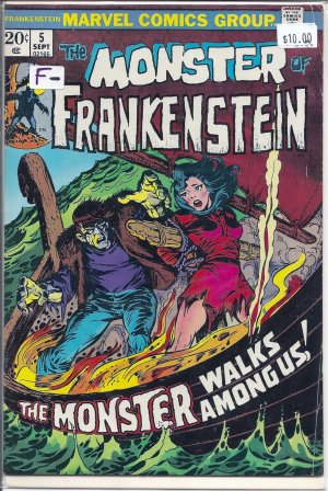 Frankenstein # 5, 5.5 FN - 