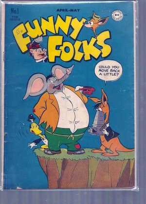 FUNNY FOLKS # 1, 4.5 VG + 