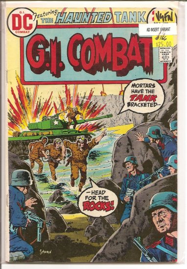 G.I. Combat # 166, 5.0 VG/FN