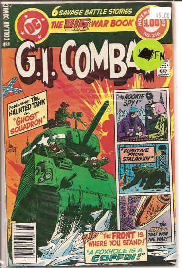 G.I. Combat # 216, 6.0 FN