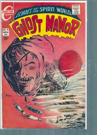 GHOST MANOR # 9, 4.5 VG +