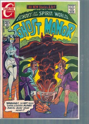 GHOST MANOR # 19, 4.5 VG + 