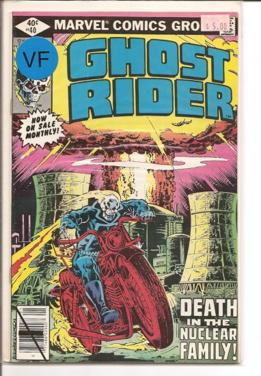 Ghost Rider # 40, 8.0 VF