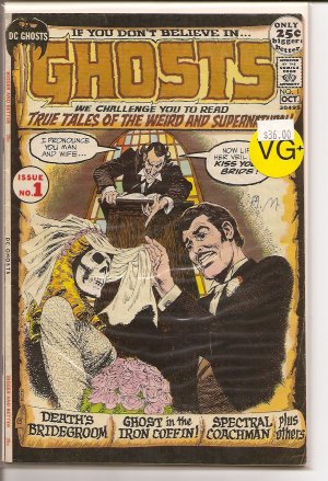 Ghosts # 1, 4.5 VG + 