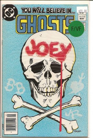 Ghosts # 112, 7.0 FN/VF 