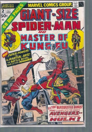 GIANT SIZE SPIDER-MAN # 2, 1.8 GD - 