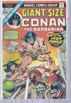 GIANT-SIZE CONAN THE BARBARIAN # 3, 4.5 VG + 