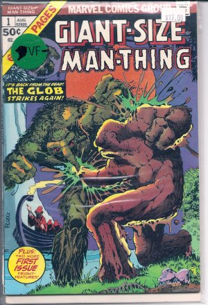 Giant-Size Man-Thing # 1, 7.5 VF - 