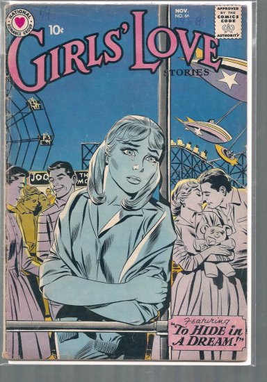 GIRLS' LOVE STORIES # 66, 2.5 GD +