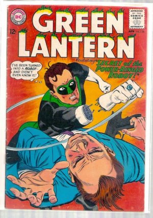 GREEN LANTERN # 36, 2.5 GD + 
