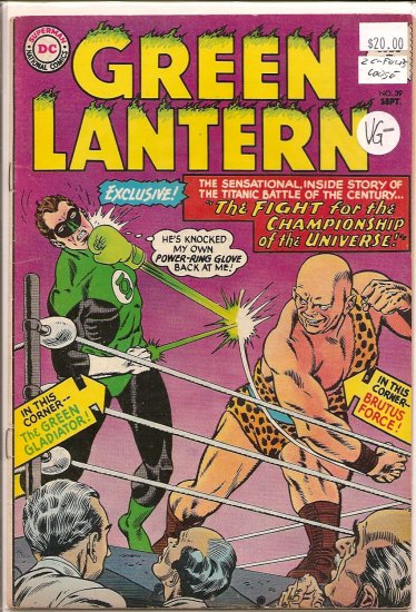 Green Lantern # 39, 3.5 VG -