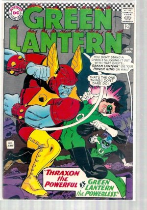 GREEN LANTERN # 50, 6.5 FN + 