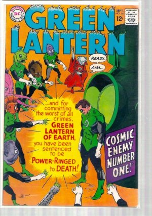 GREEN LANTERN # 55, 4.0 VG 