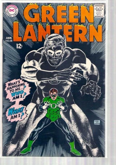 GREEN LANTERN # 58, 7.5 VF -