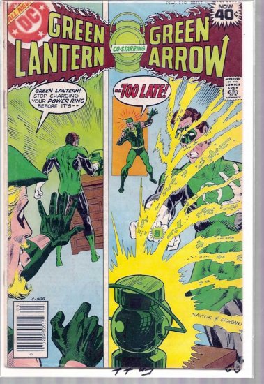 GREEN LANTERN # 116, 4.0 VG