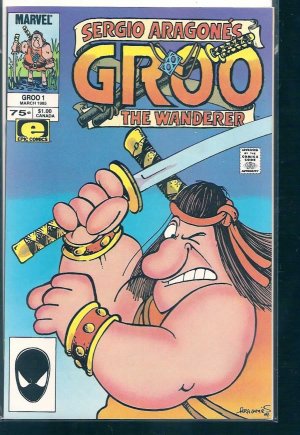 GROO THE WANDERER # 1, 8.5 VF + 