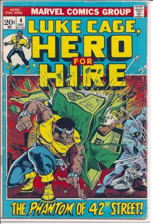 HERO FOR HIRE # 4, 4.0 VG 