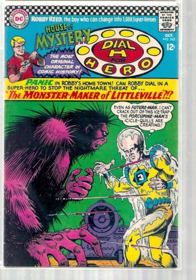 HOUSE OF MYSTERY # 162, 4.5 VG +