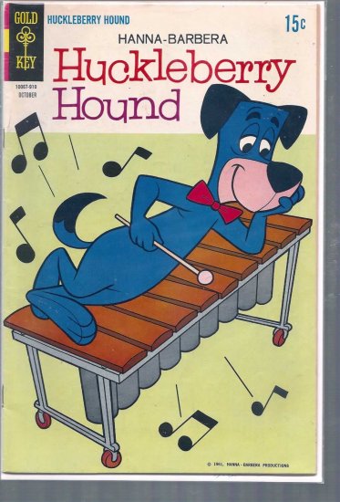 HUCKLEBERRY HOUND # 39, 4.5 VG +