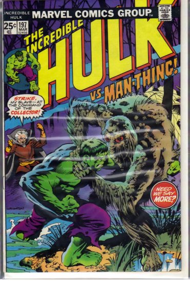INCREDIBLE HULK # 197, 5.0 VG/FN