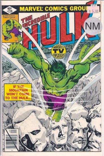 Incredible Hulk # 239, 9.4 NM