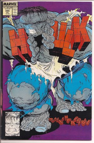 INCREDIBLE HULK # 345, 5.5 FN - 