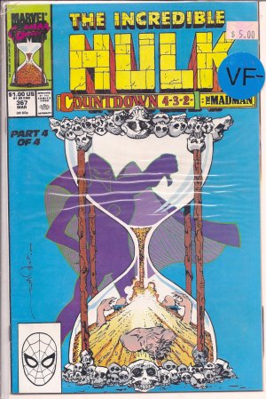 Incredible Hulk # 367, 7.5 VF - 
