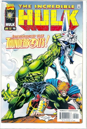 INCREDIBLE HULK # 449, 6.5 FN +