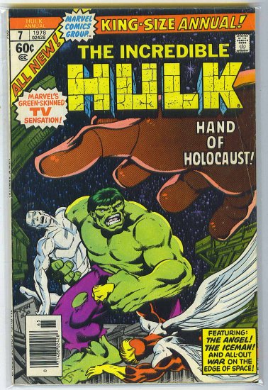 Incredible Hulk Annual # 7, 4.5 VG +