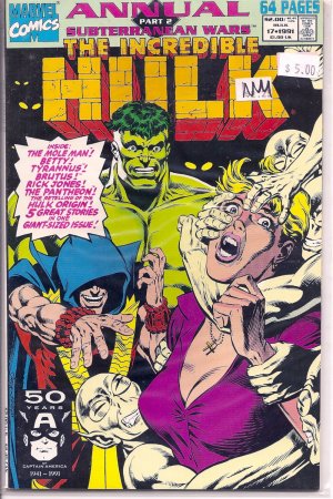 Incredible Hulk Annual # 17, 9.4 NM 