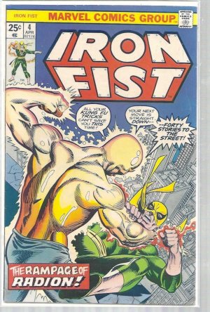 IRON FIST # 4, 4.0 VG 