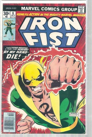 IRON FIST # 8, 4.0 VG