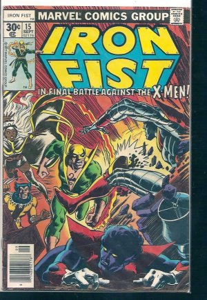 IRON FIST # 15, 4.5 VG + 