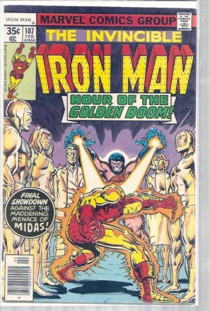 IRON MAN # 107, 4.5 VG + 