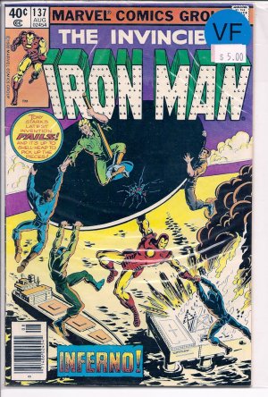 Iron Man # 137, 8.0 VF 