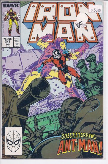 Iron Man # 233, 8.0 VF