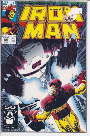 Iron Man # 266, 9.2 NM -