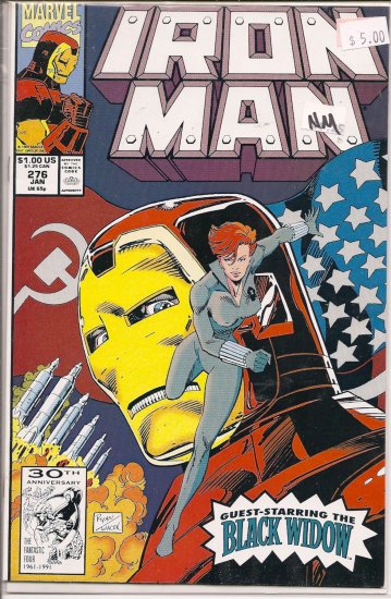 Iron Man # 276, 9.4 NM