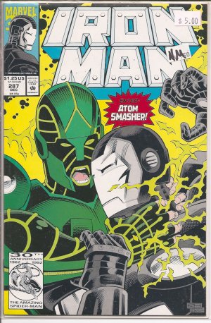 Iron Man # 287, 9.4 NM 