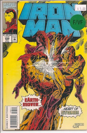 Iron Man # 298, 7.0 FN/VF 