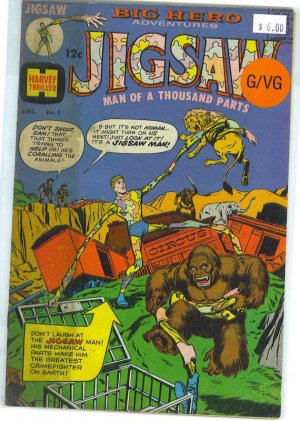 Jigsaw # 1, 3.0 GD/VG 